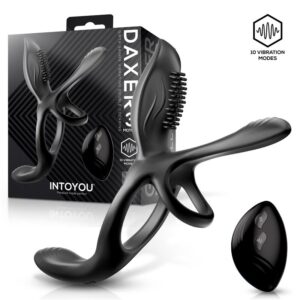 Daxer Doble Anillo para el Pene con Estimulador de Clítoris