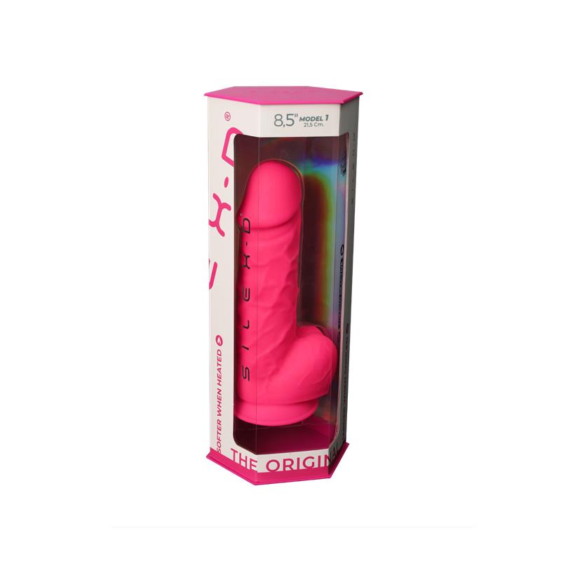 Dildo Dual Density Mod. 4 - 8.5 Rosa - Imagen 4