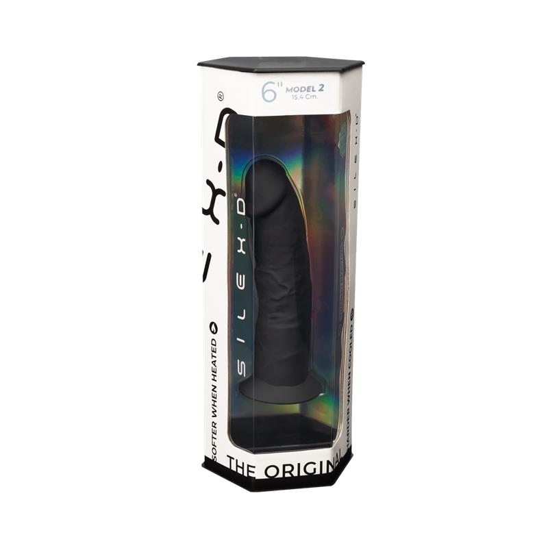 Dildo Dual Density Mod. 2 - 6 Negro - Imagen 8