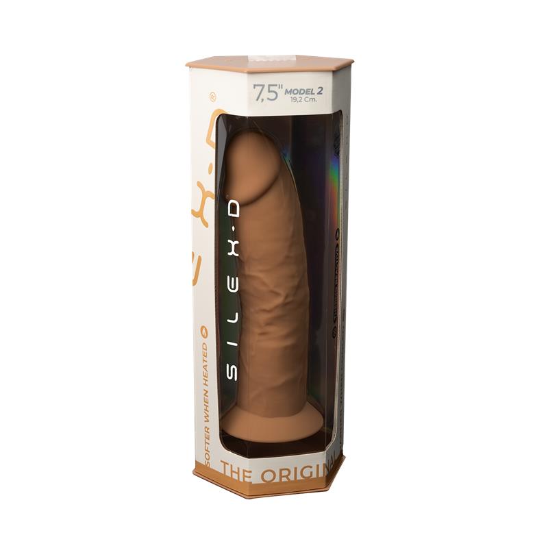 Dildo Dual Density Mod. 2 - 7.5 Caramel - Imagen 7