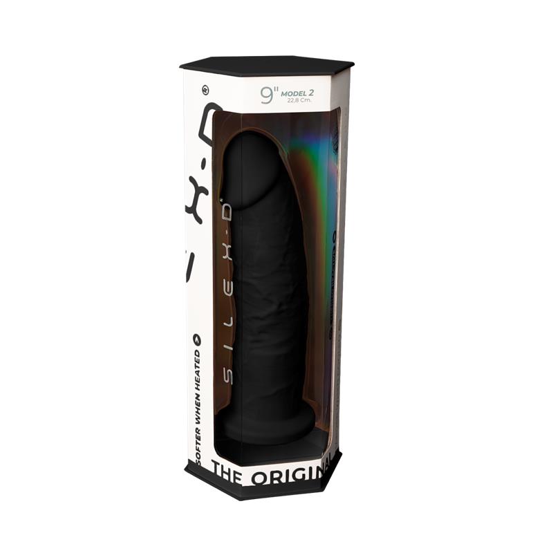 Dildo Dual Density Mod. 2 - 9 Negro - Imagen 8