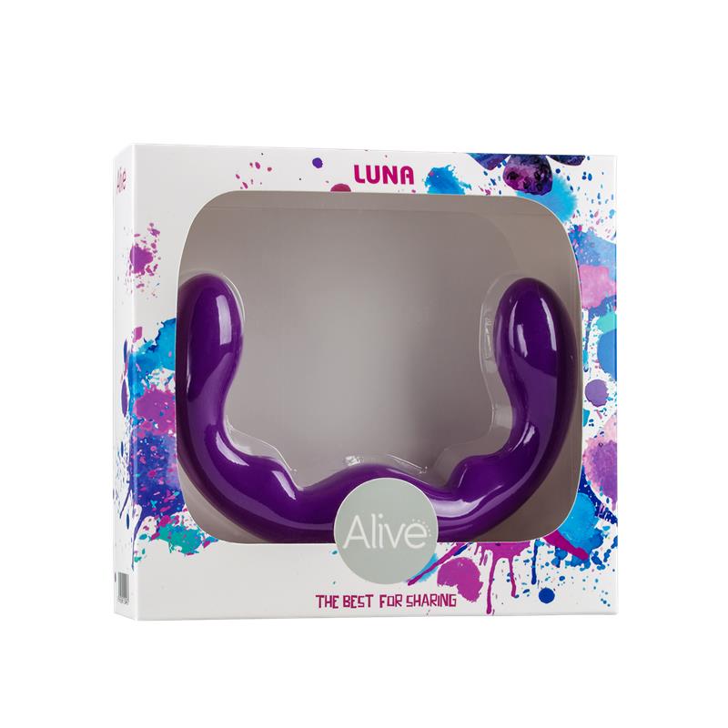 Estimulador Luna Purpura Silicona 25 cm - Imagen 4