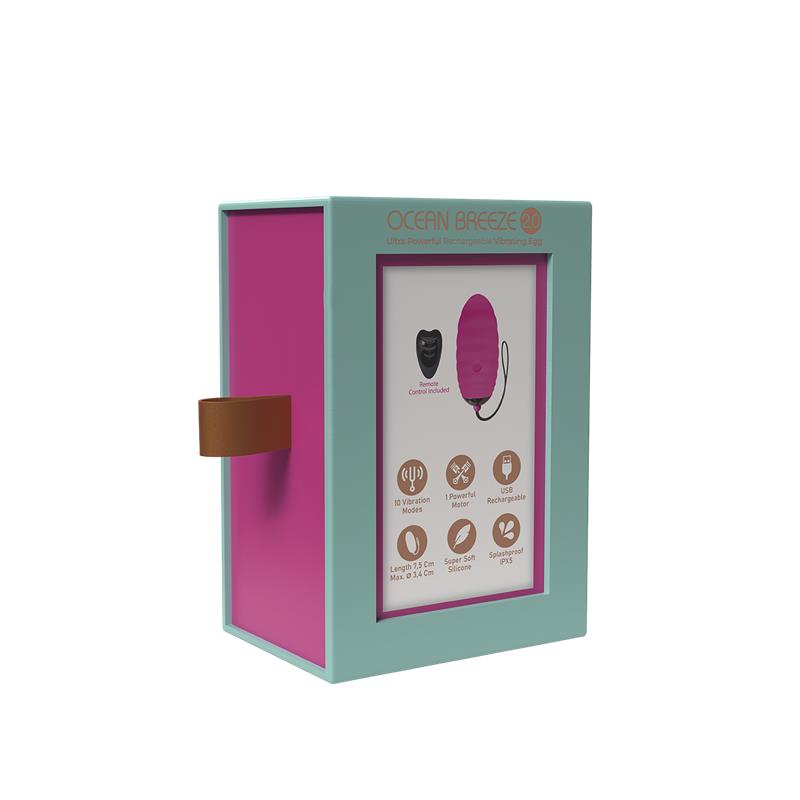 Huevo Vibrador con Control Remoto Ocean Breeze 2.0 Rosa - Imagen 6