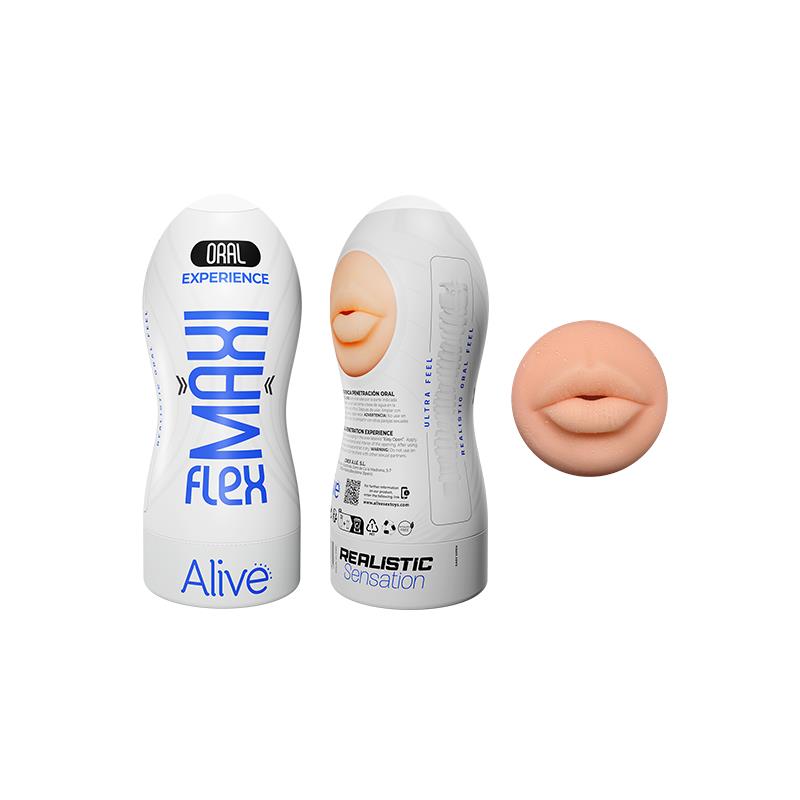 Oral Maxi Flesh Masturbador Talla L - Imagen 3