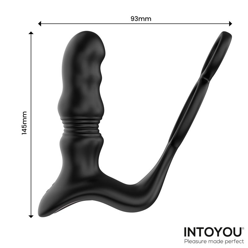 Womp Masajeador Prostático con Vibración, Thrusting y Control Remoto - Imagen 5