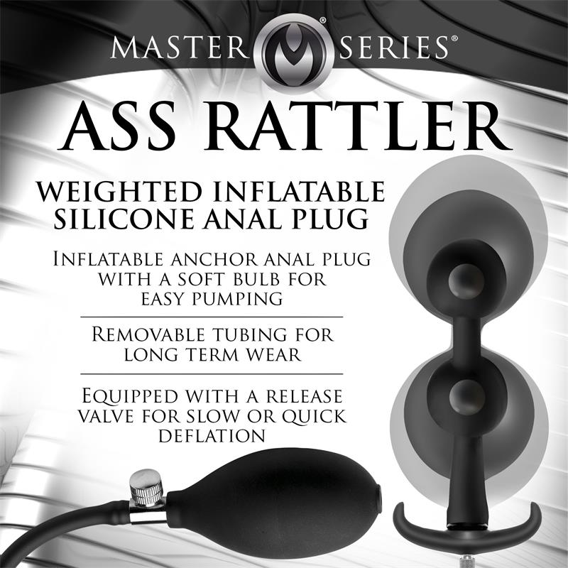 Ass Rattler Bolas Anales con Inflado y Peso - Imagen 19