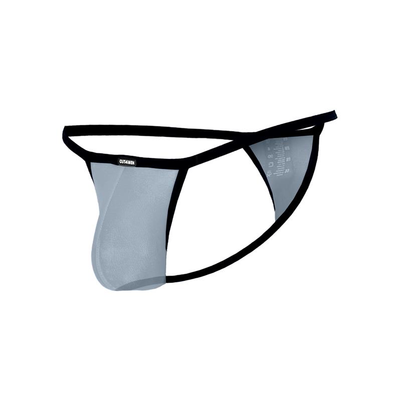 C4MSPX17 Mini Tanga Kini Mesh Grey - Imagen 4