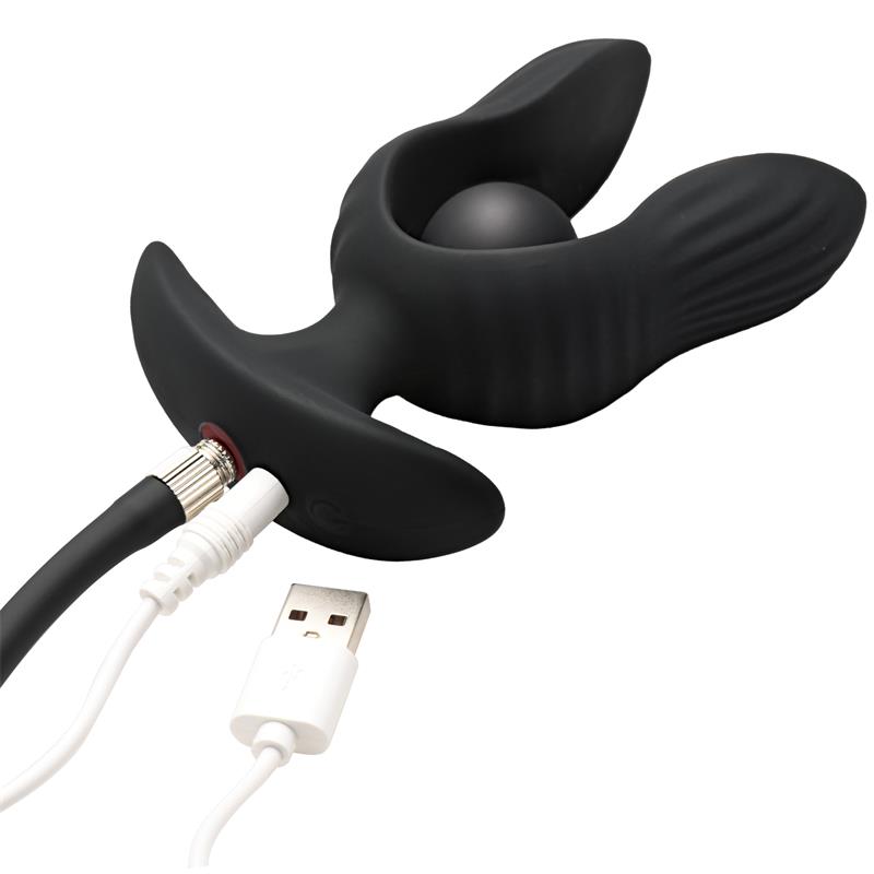 Dark Pearl Plug Anal con Inflado y Vibración con Control Remoto - Imagen 13