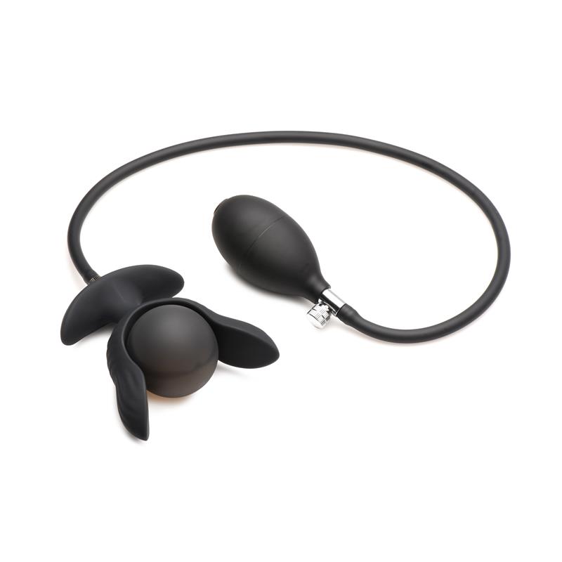 Dark Pearl Plug Anal con Inflado y Vibración con Control Remoto - Imagen 9