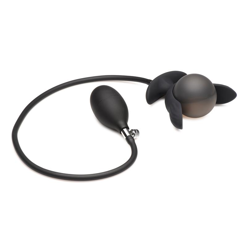 Dark Pearl Plug Anal con Inflado y Vibración con Control Remoto - Imagen 10