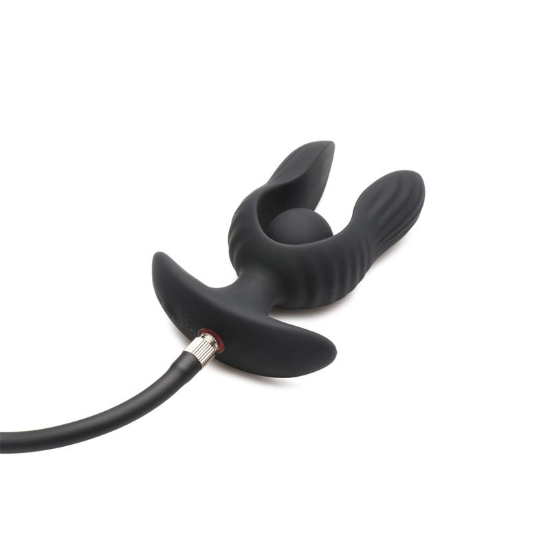 Dark Pearl Plug Anal con Inflado y Vibración con Control Remoto - Imagen 11
