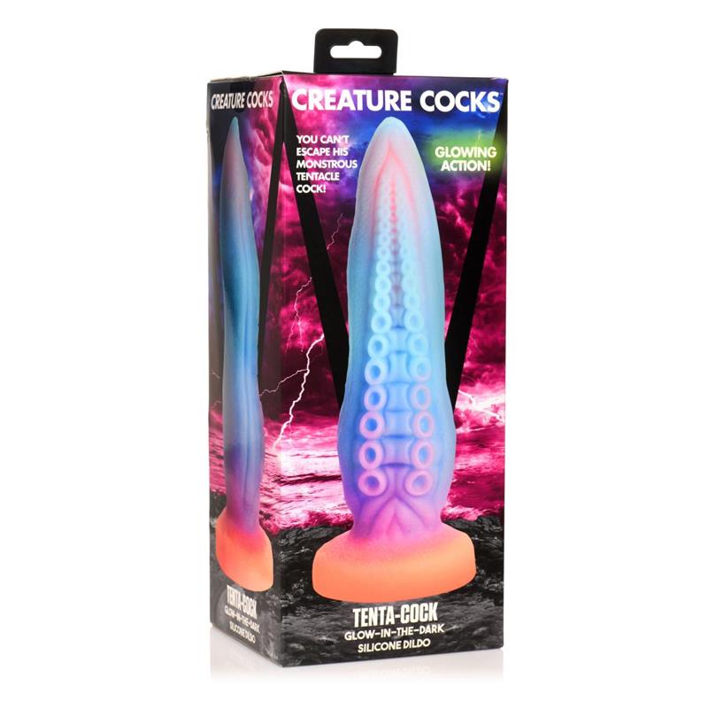 Dildo Tentáculo Brilla en la Oscuridad - Imagen 3