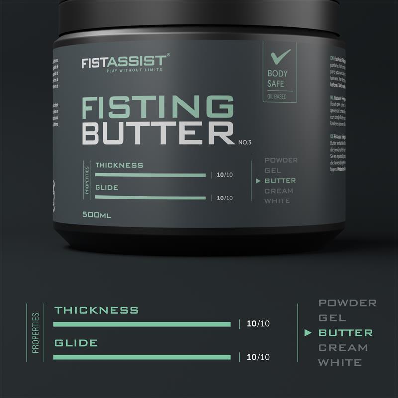 Fist Assist Fisting Butter 500 ml - Imagen 3