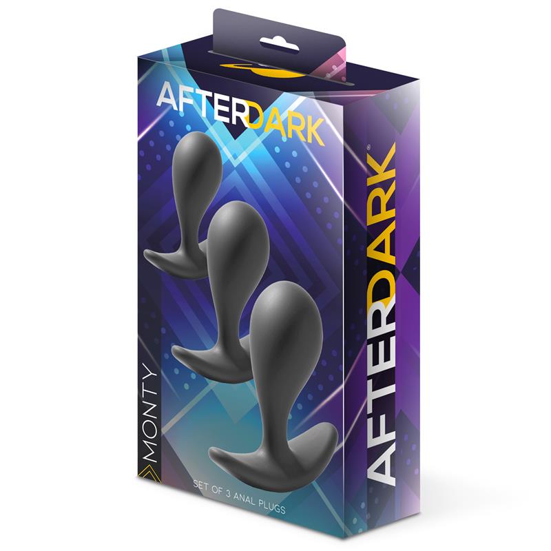 Monty Set de 3 Plugs Anales - Imagen 3