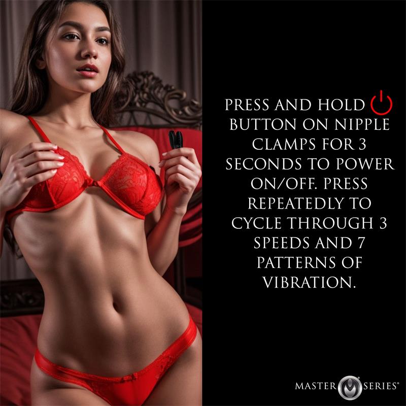 Pinzas para Pezones con Vibración - Imagen 9