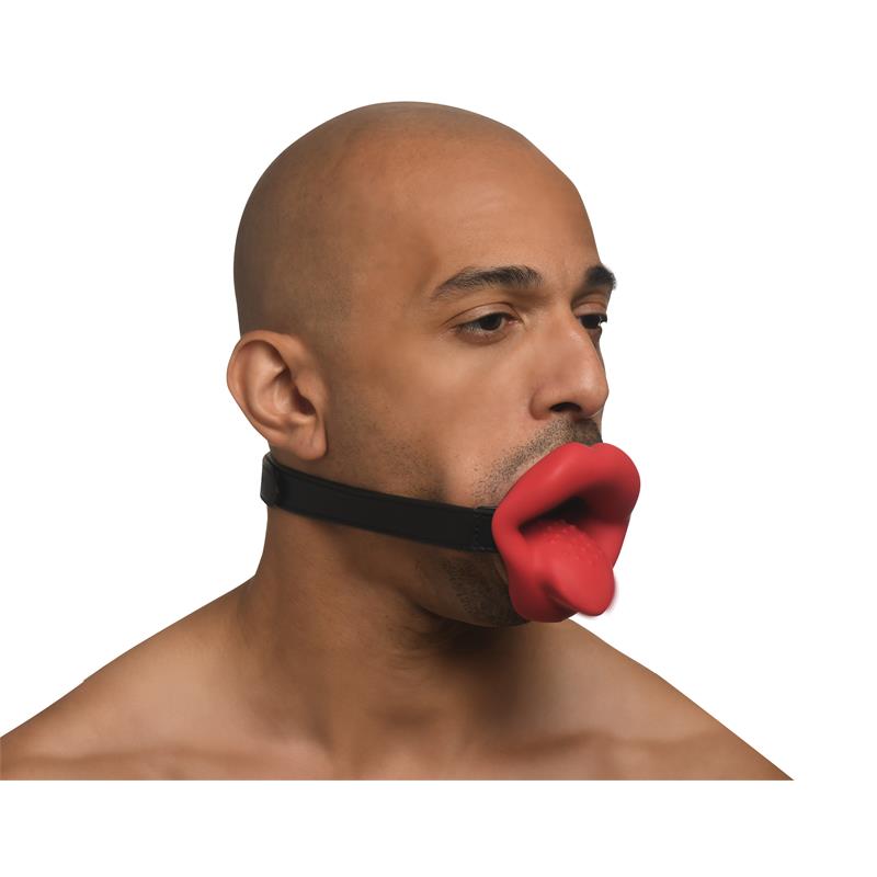 Sissy Mordaza Boca con Vibración - Imagen 8