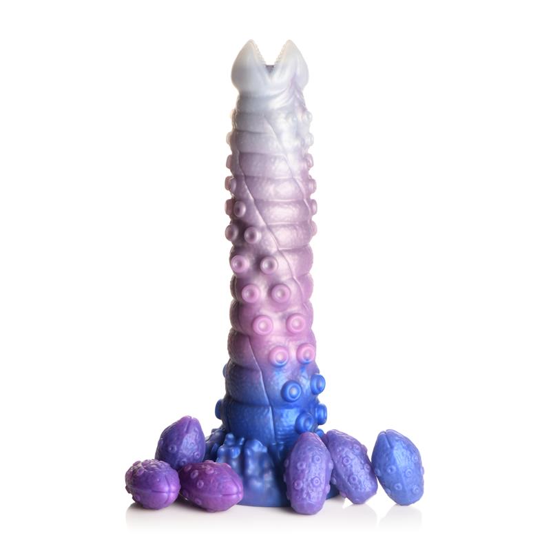 Tenta-Queen Dildo Ovipositor con 6 Huevos