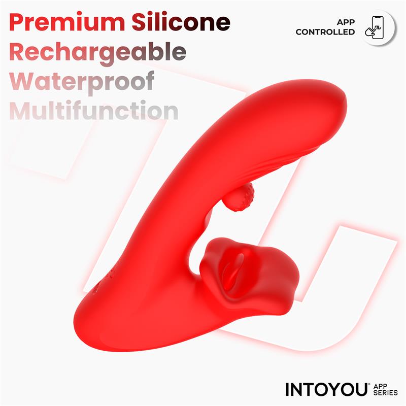 Franky Vibrador con Biting y Bola Rotativa con APP - Imagen 13