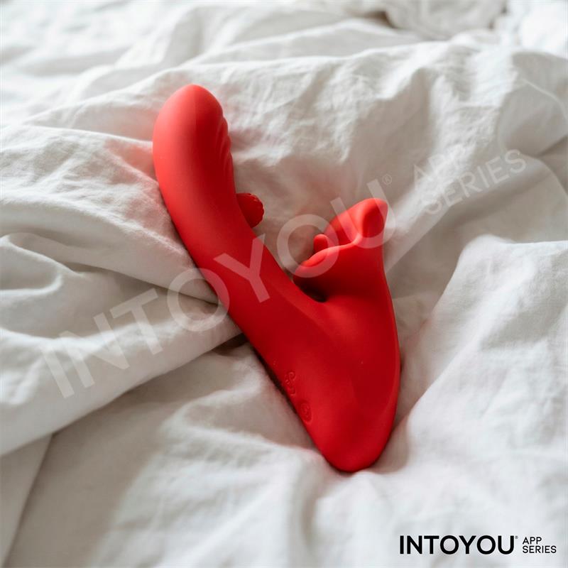 Franky Vibrador con Biting y Bola Rotativa con APP - Imagen 8