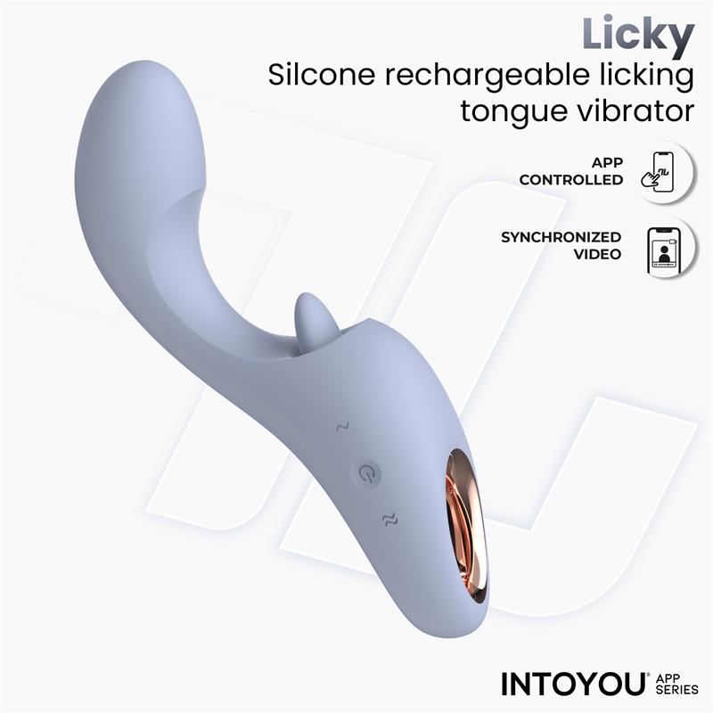 Licky Vibrador con Lengua Licking con App - Imagen 5