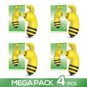 Pack de 4 Vibee Masajeador con Lengua Licking