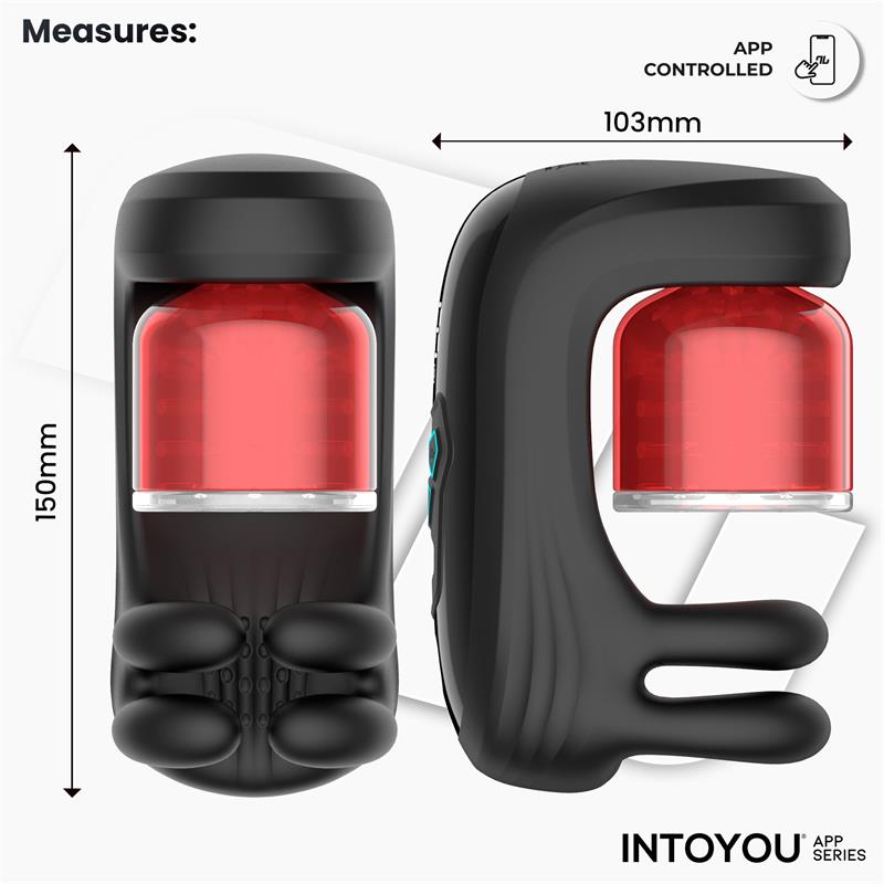Torky Masturbador con Rotación Compresión con App - Imagen 5