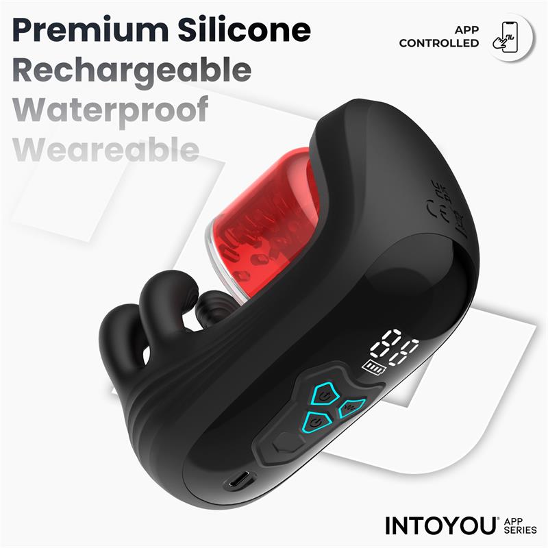 Torky Masturbador con Rotación Compresión con App - Imagen 9