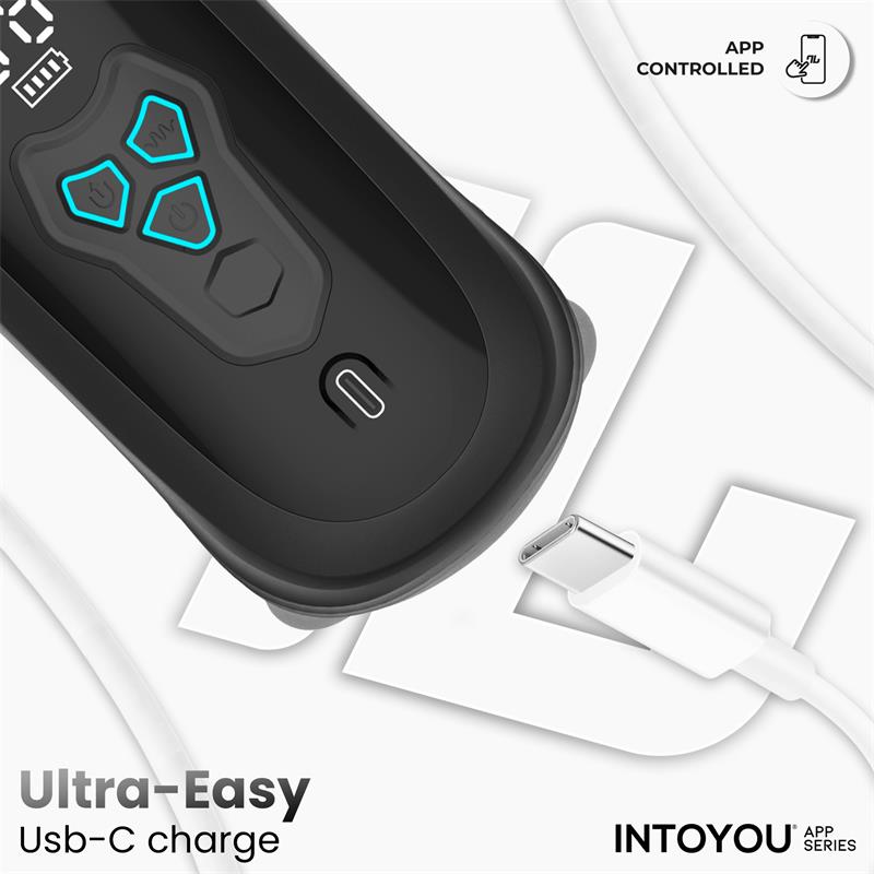 Torky Masturbador con Rotación Compresión con App - Imagen 11