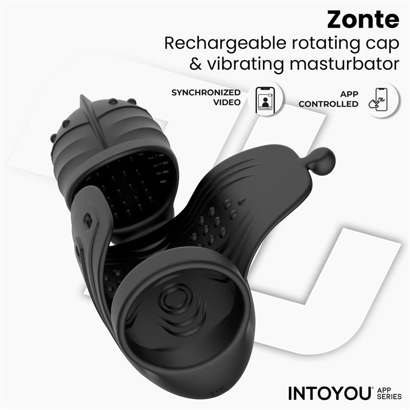 Zonte Masturbador con Rotación y Vibración con App - Imagen 8