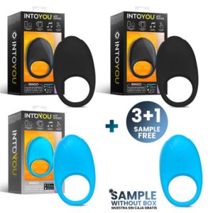 Pack 3+1 Ringo Ringo Anillo Vibrador con APP