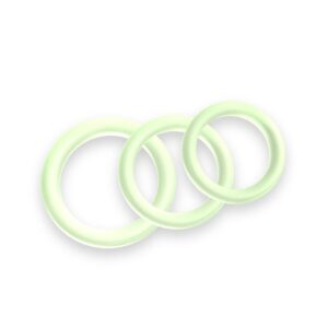 Set 3 Anillos para el Pene Brilla en la Oscuridad