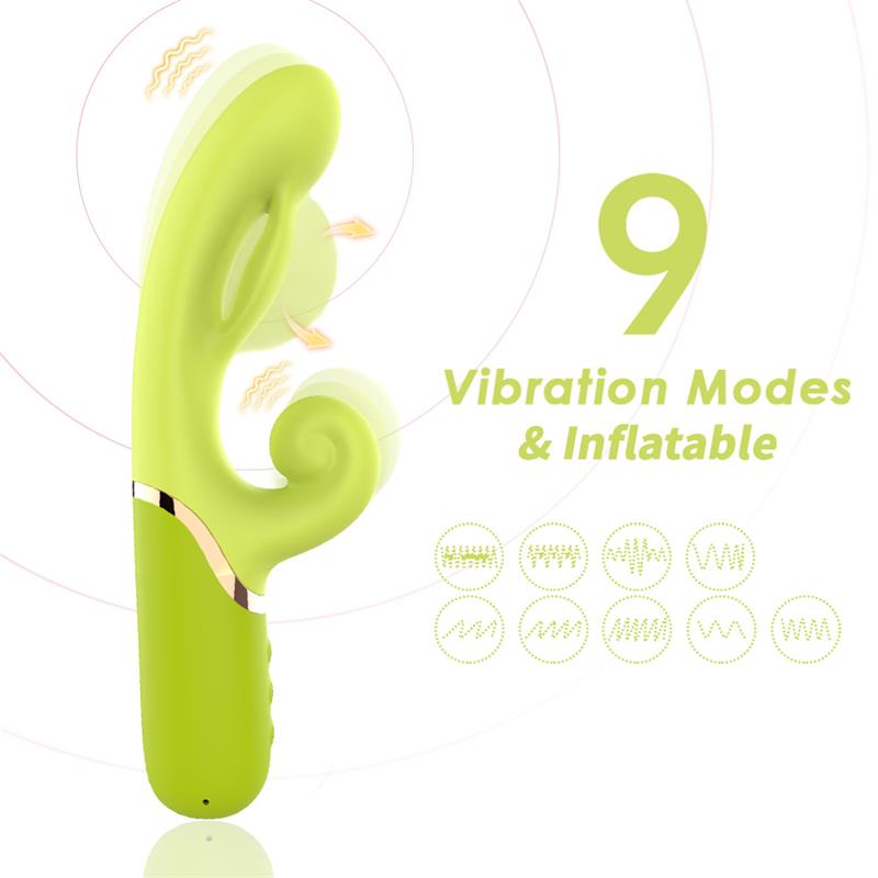 Vibrador con Función de Inflado - Imagen 18