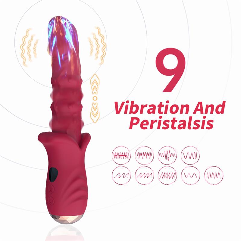 Vibrador con Calor y Movimiento Vertical con Pantalla Digital - Imagen 17