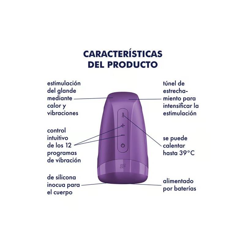 Men Heat Vibration Battery Series Dark Berry - Imagen 6