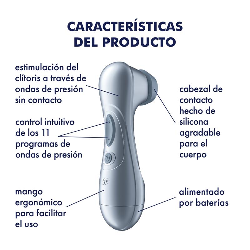 Pro 2 Gen 2 Succionador de Clítoris Battery Series Ice Blue - Imagen 7