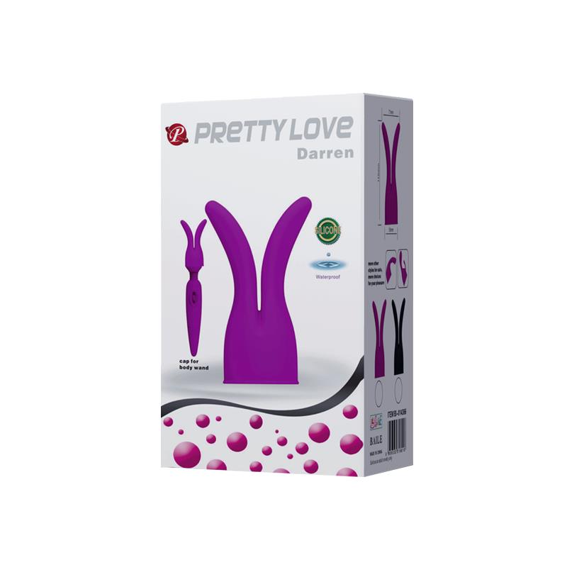 Pretty Love Cabezal Masajeador Darren Púrpura - Imagen 3