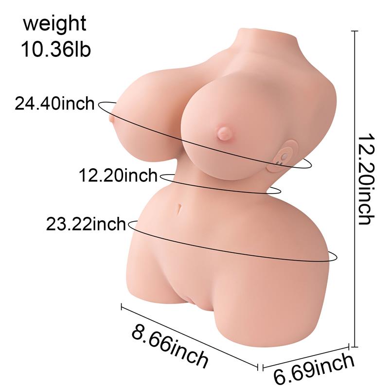 Delilah Mini Torso con Vibración 4.7 kg - Imagen 8
