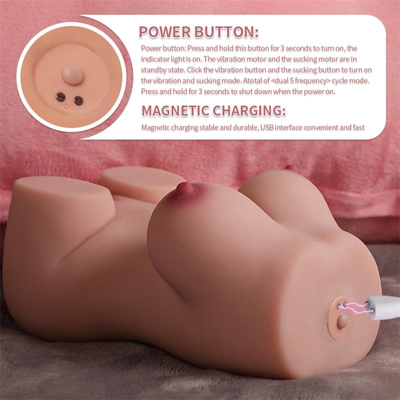 Elroy Mini Torso con Thrusting y Vibración 1.63 kg - Imagen 16
