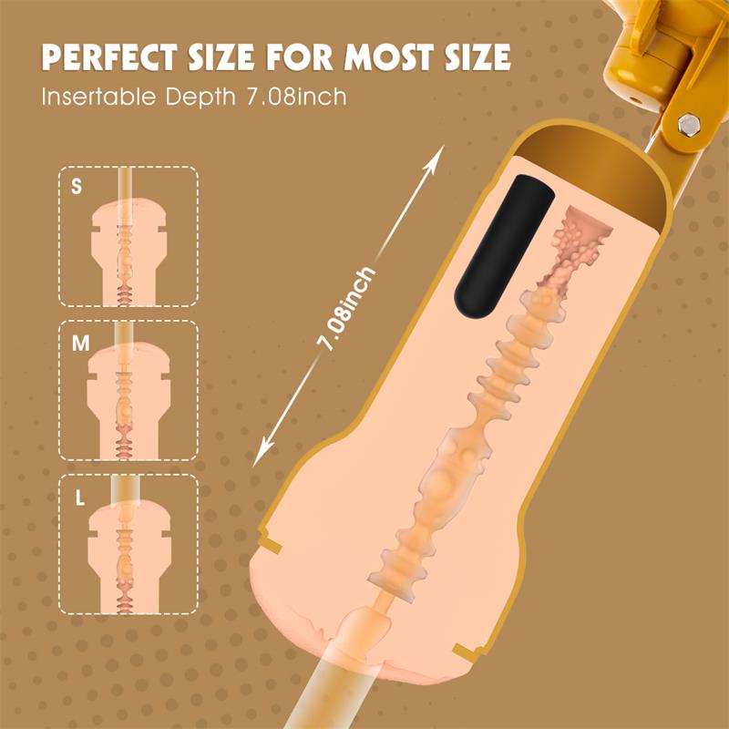Abbie Masturbador Vagina Realista con Vibracion - Imagen 11
