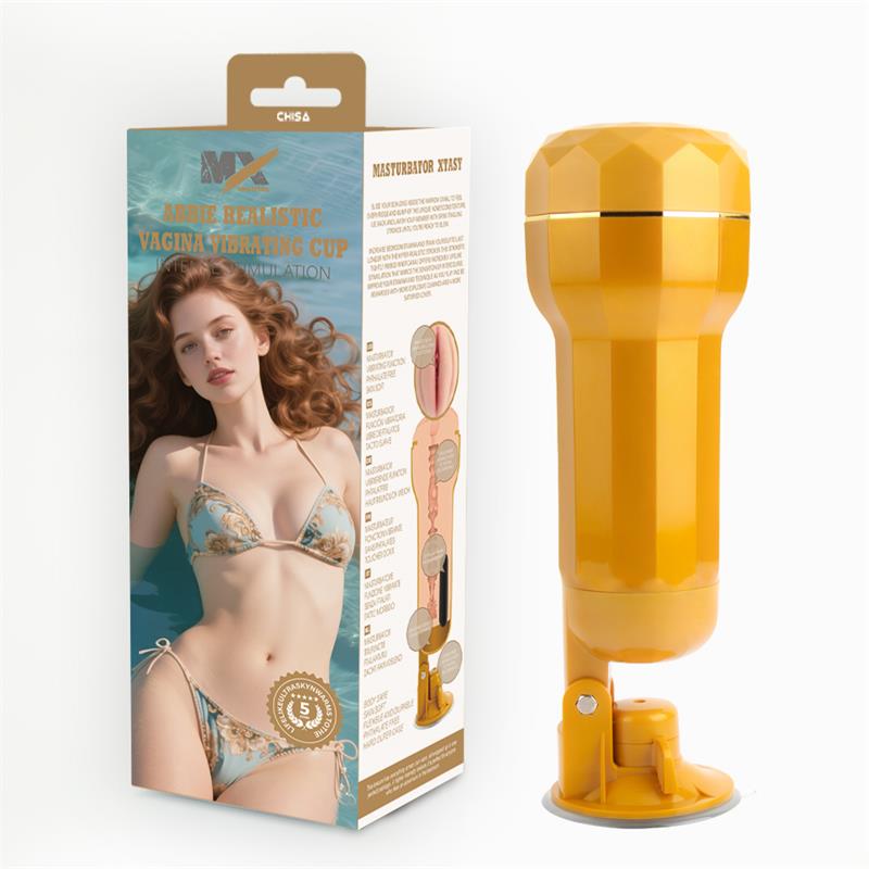 Abbie Masturbador Vagina Realista con Vibracion