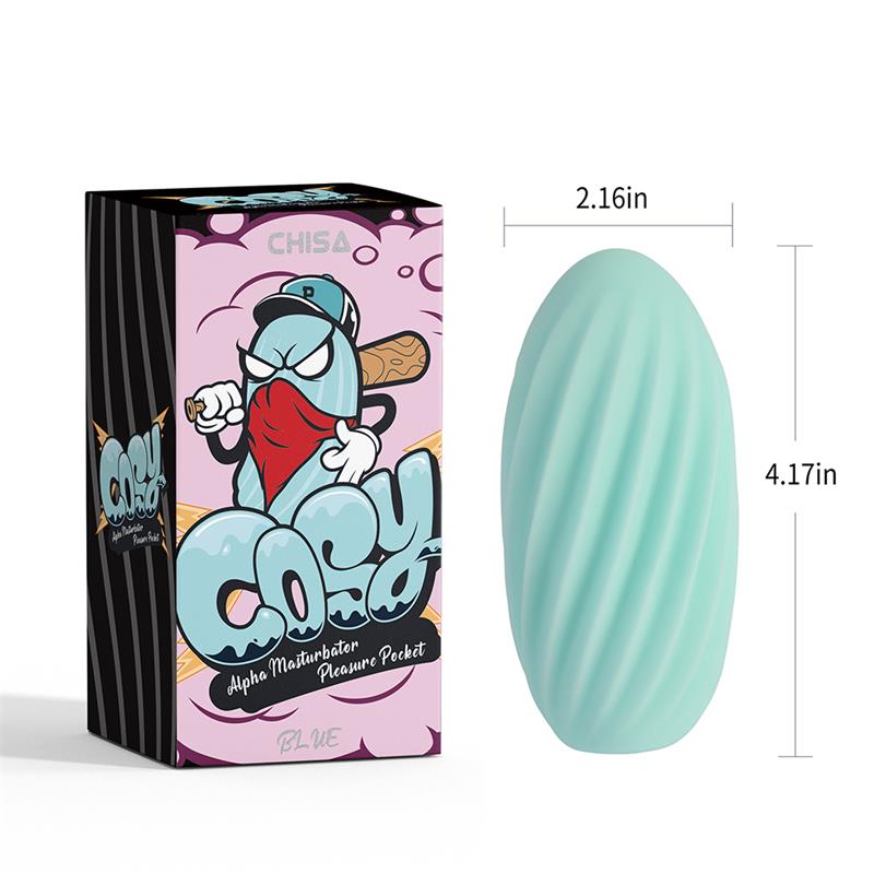 Alpha Masturbador Pleasure Pocket Azul - Imagen 3