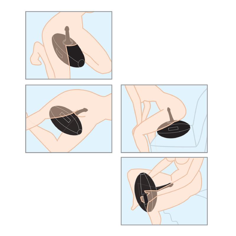 Asiento Inflable con Dildo Body Dock - Imagen 2