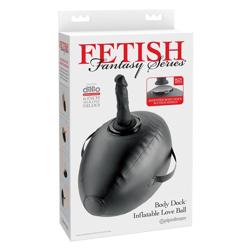 Asiento Inflable con Dildo Body Dock - Imagen 3