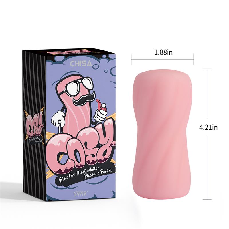 Blow Cox Masturbador Pleasure Pocket Rosa - Imagen 2