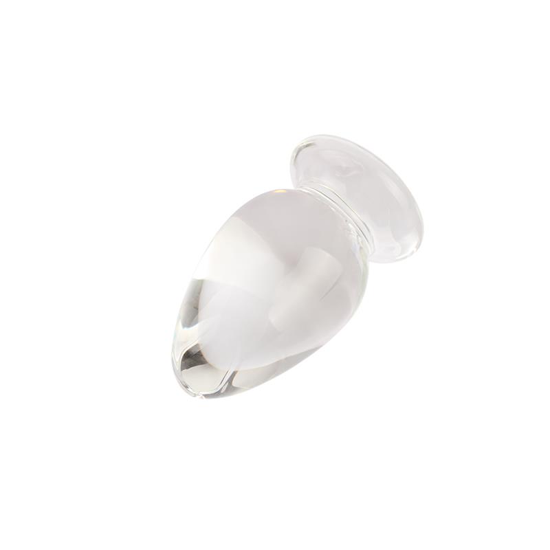 Chubby Wide Plug Anal de Cristal 3 - Imagen 2