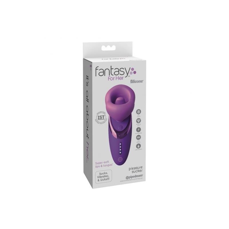 Estimulador con Lengua, Succión y Vibración Pleasure Sucker - Imagen 6