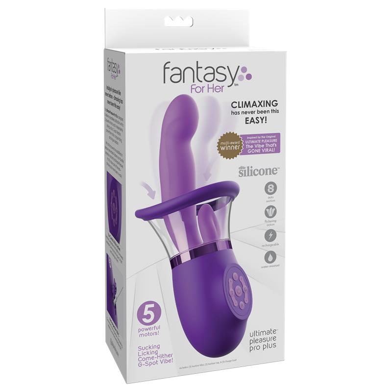 Estimulador con Lengua y Succión Ultimate Pleasure Pro Plus - Imagen 5