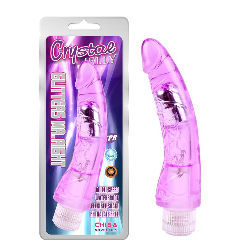 Glitters Mr.Right Vibrador Purpura - Imagen 2