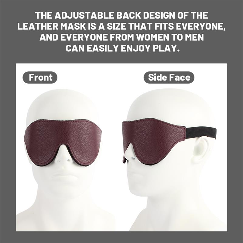 Go Black Antifaz Burgundy - Imagen 6