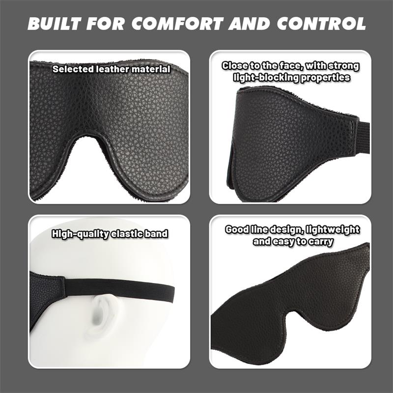 Go black Antifaz Negro Pebble - Imagen 4